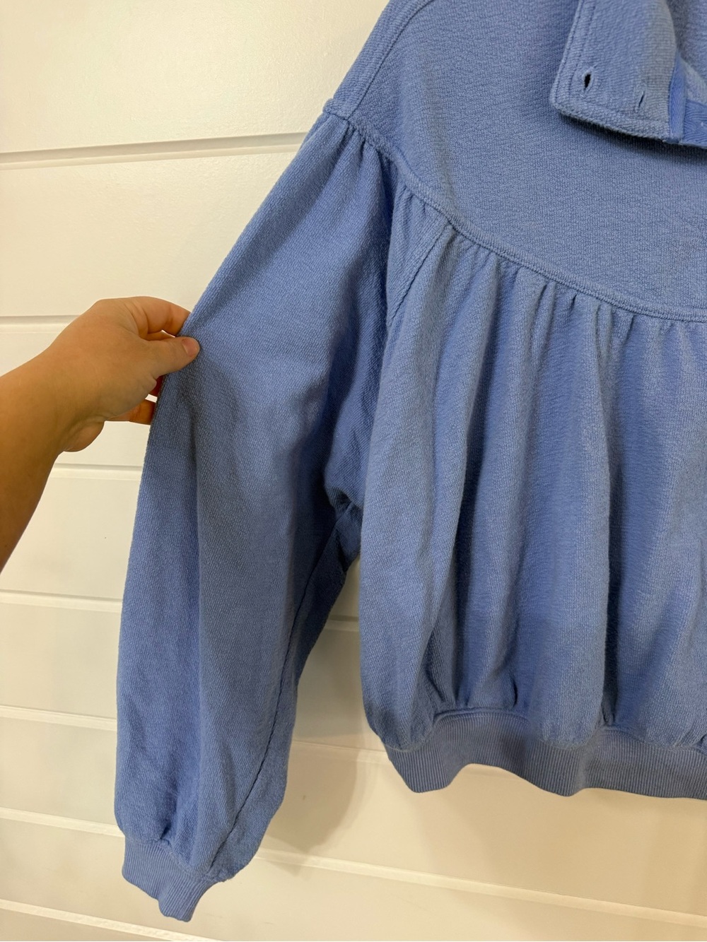 Aerie Soft Life Button Sweatshirt - Picture 8 of 9